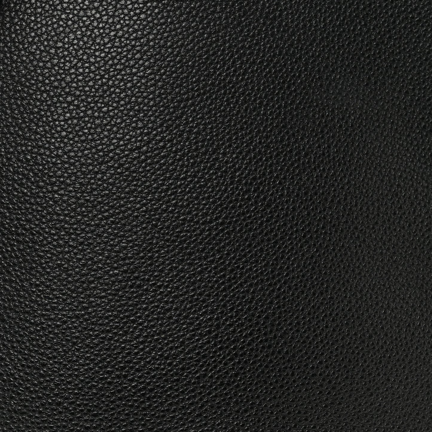 Soft Grained Calfskin Small Sangle Bucket Bag Black