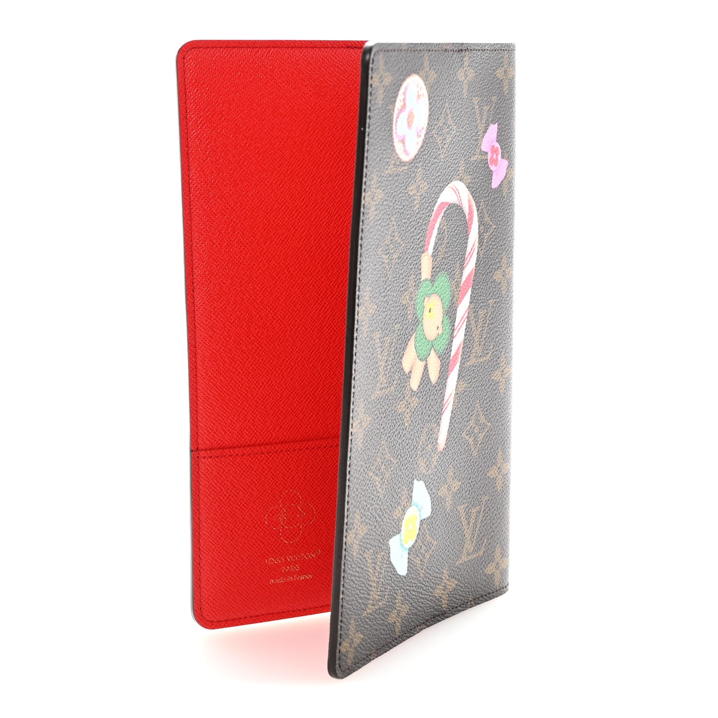 Monogram Emily Notebook Cover MM Coquelicot