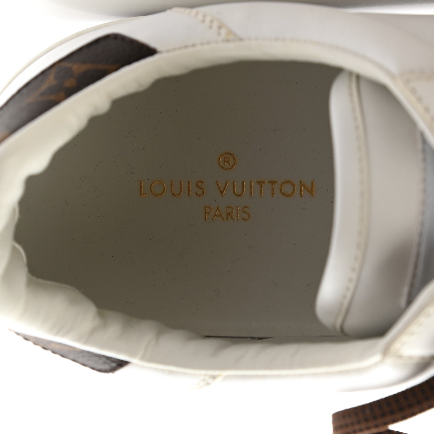 Louis Vuitton Calfskin Monogram Mens Rivoli Sneakers 9.5 White 7 of 11