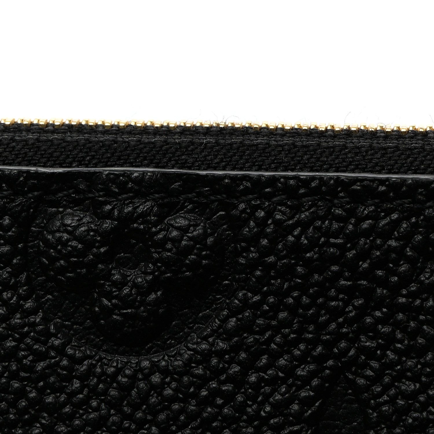 Louis Vuitton Empreinte Felicie Chain Wallet Zippered Insert Black 7 of 8