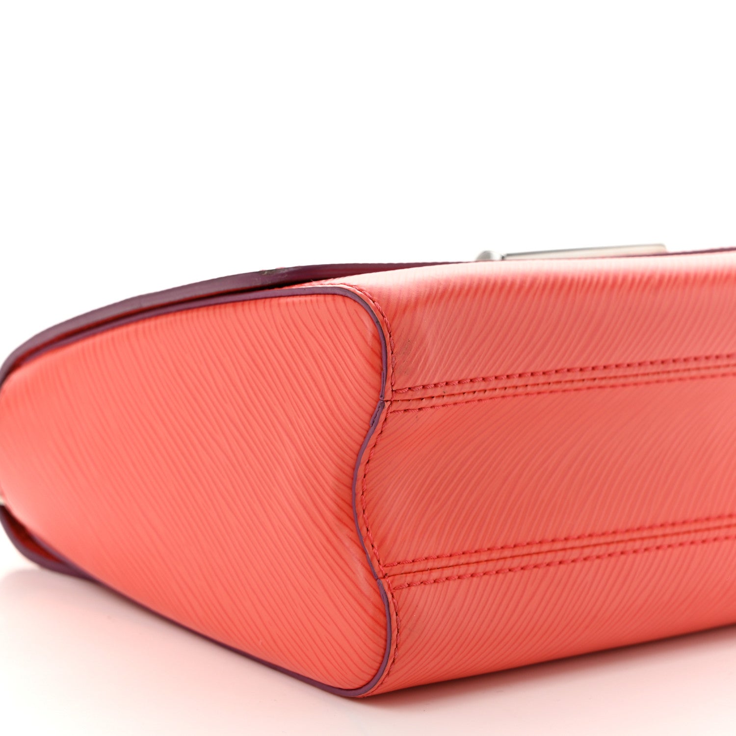 Louis Vuitton Epi Twist Shoulder Bag MM Coral 9 of 10