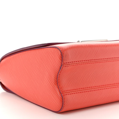 Louis Vuitton Epi Twist Shoulder Bag MM Coral 9 of 10