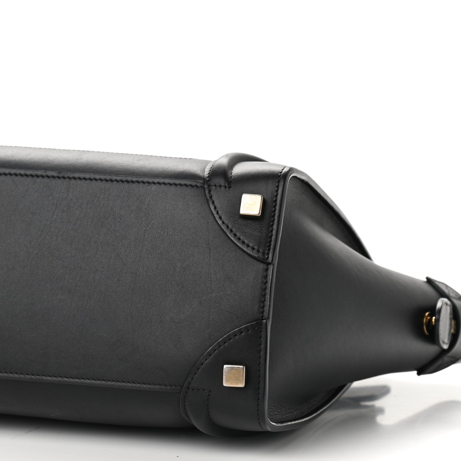 Celine Smooth Calfskin Micro Luggage Black 10 of 10