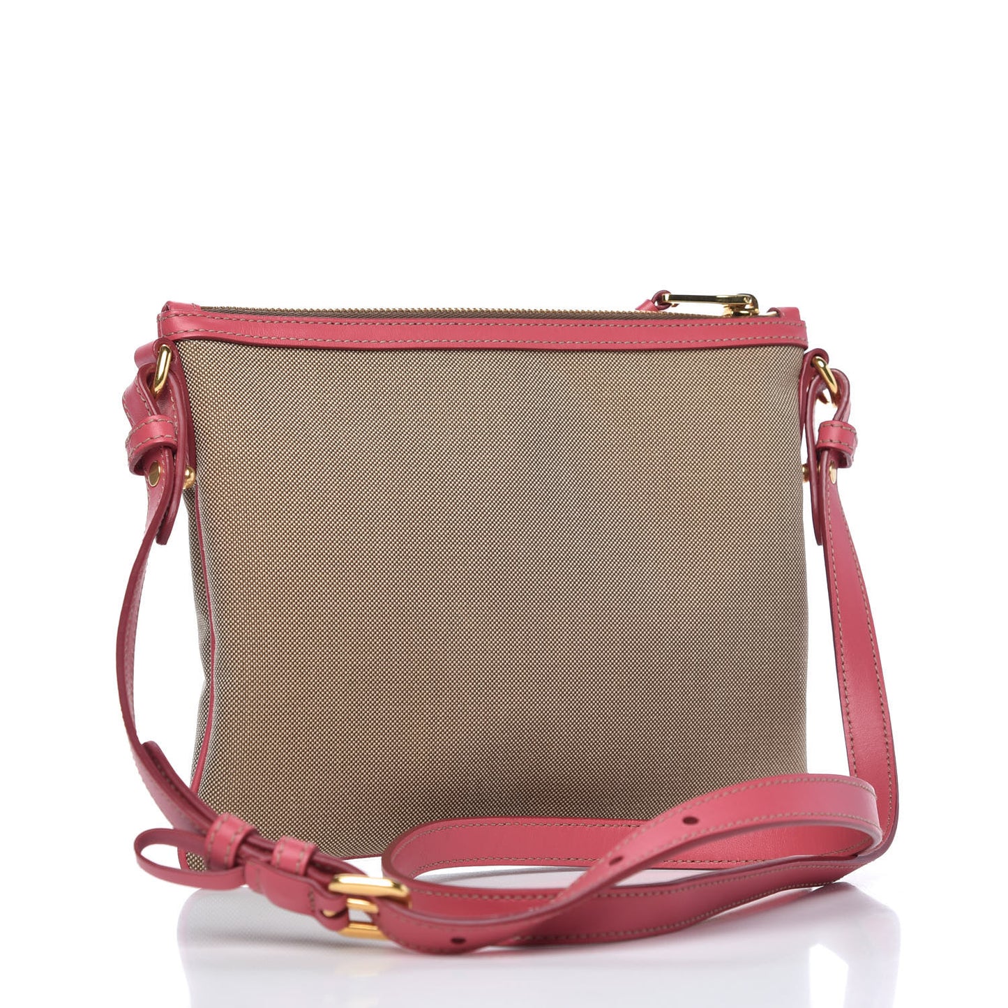 Jacquard Logo Flat Crossbody Bag Corda Peonia