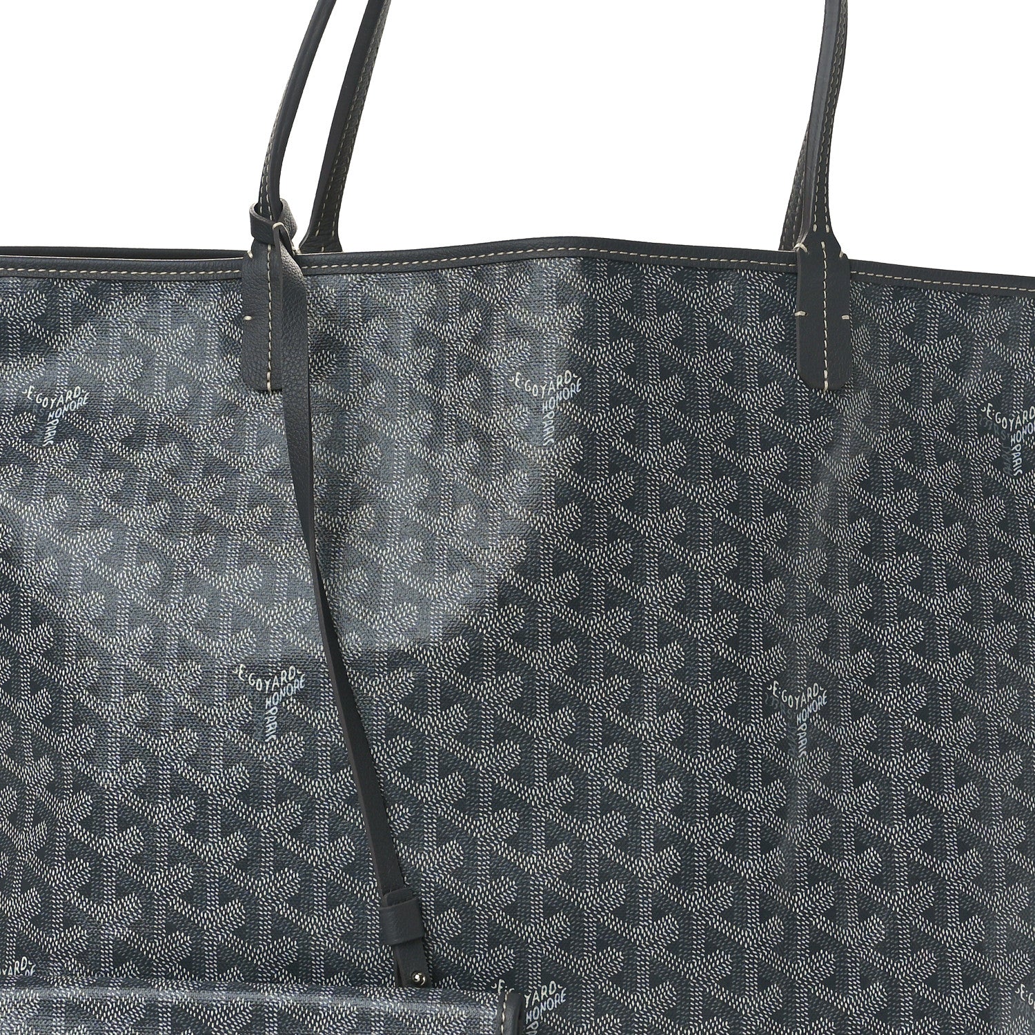Goyard Goyardine Saint Louis GM Grey 8 of 12