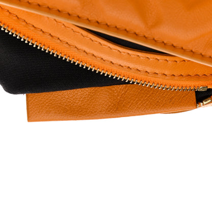 Fendi Nappa FF 1974 Embossed Baguette Clementine 8 of 13