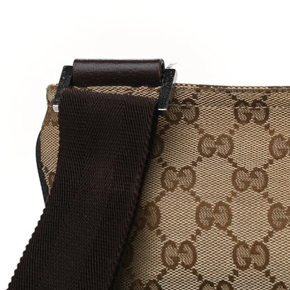 Gucci Monogram Small Messenger Dark Brown 12 of 13