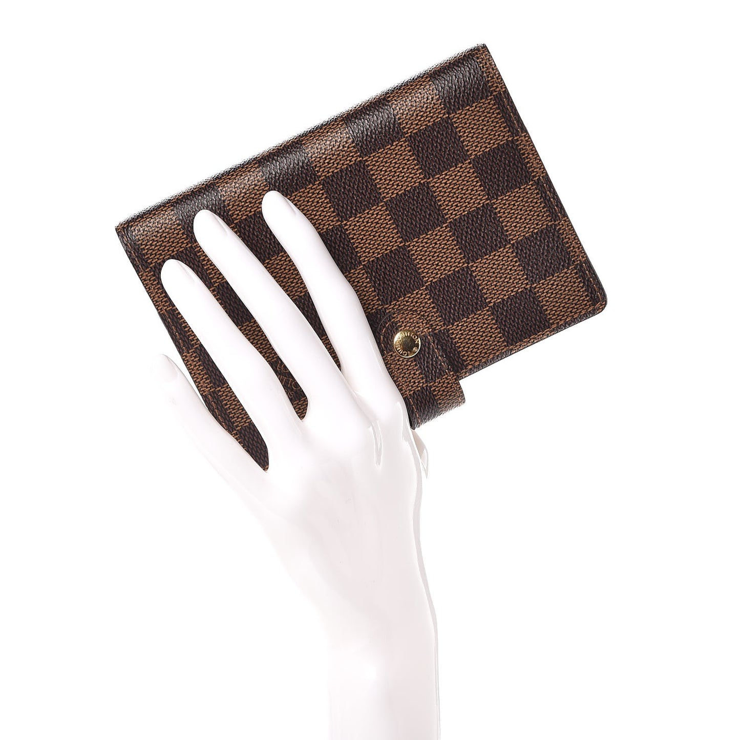 Damier Ebene Small Ring Agenda Cover