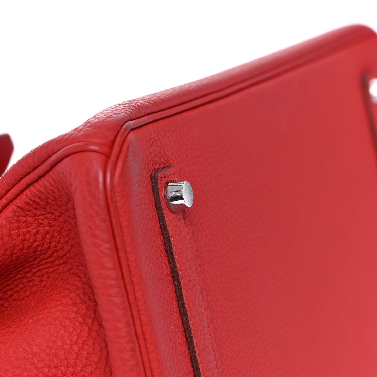 Togo Birkin 35 Rouge Casaque