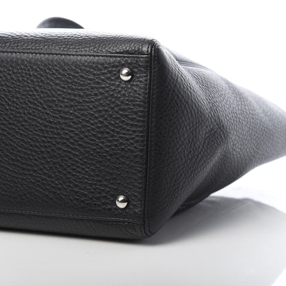 Chanel Deerskin Cerf Executive Shopper Tote Black 10 of 11
