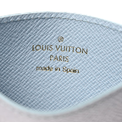 Louis Vuitton Damier Azur Daily Card Holder Olympe Blue 5 of 6