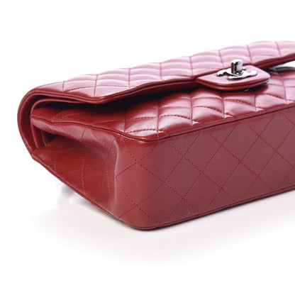 Chanel Lambskin Quilted Medium Double Flap Red 8 of 10