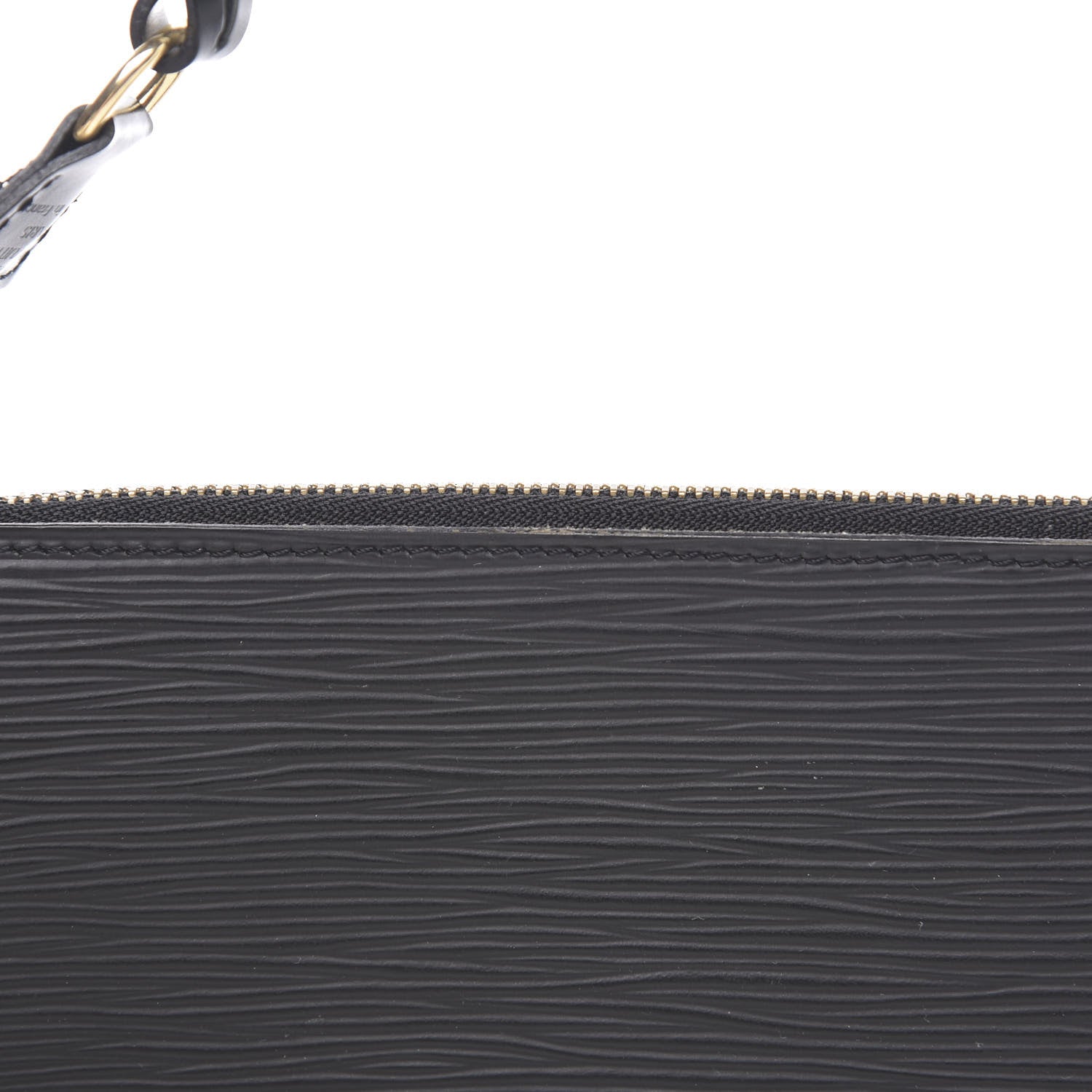 Louis Vuitton Epi Pochette Accessories 24 Black 9 of 11