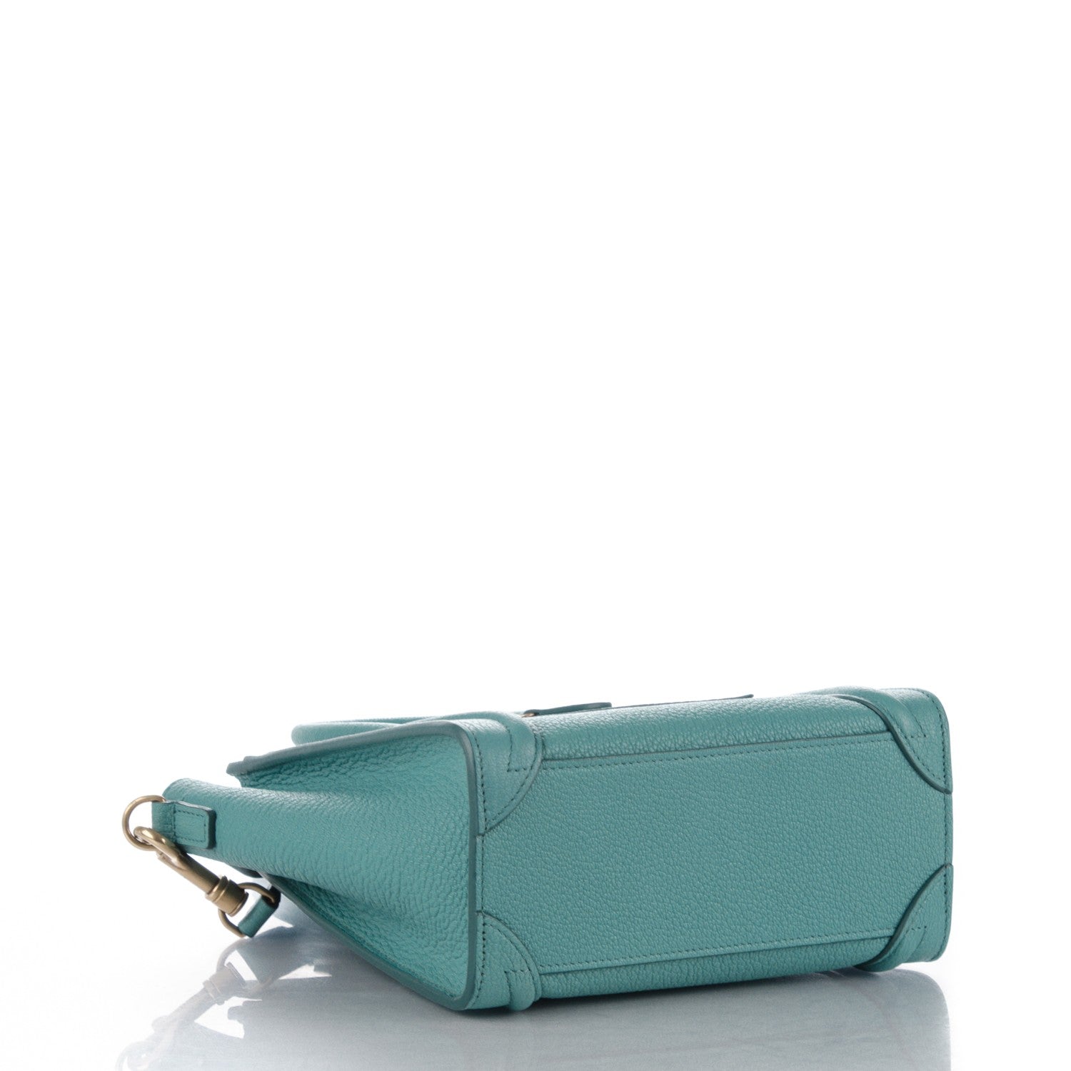 Celine Goatskin Nano Luggage Antarctic 4 of 8