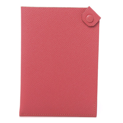Hermes Epsom Tarmac PM Passport Holder Rose Jaipur 1 of 6