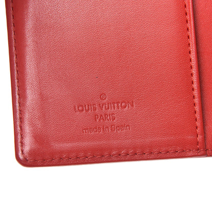 Louis Vuitton Vernis Small Ring Agenda Cover Red 6 of 7