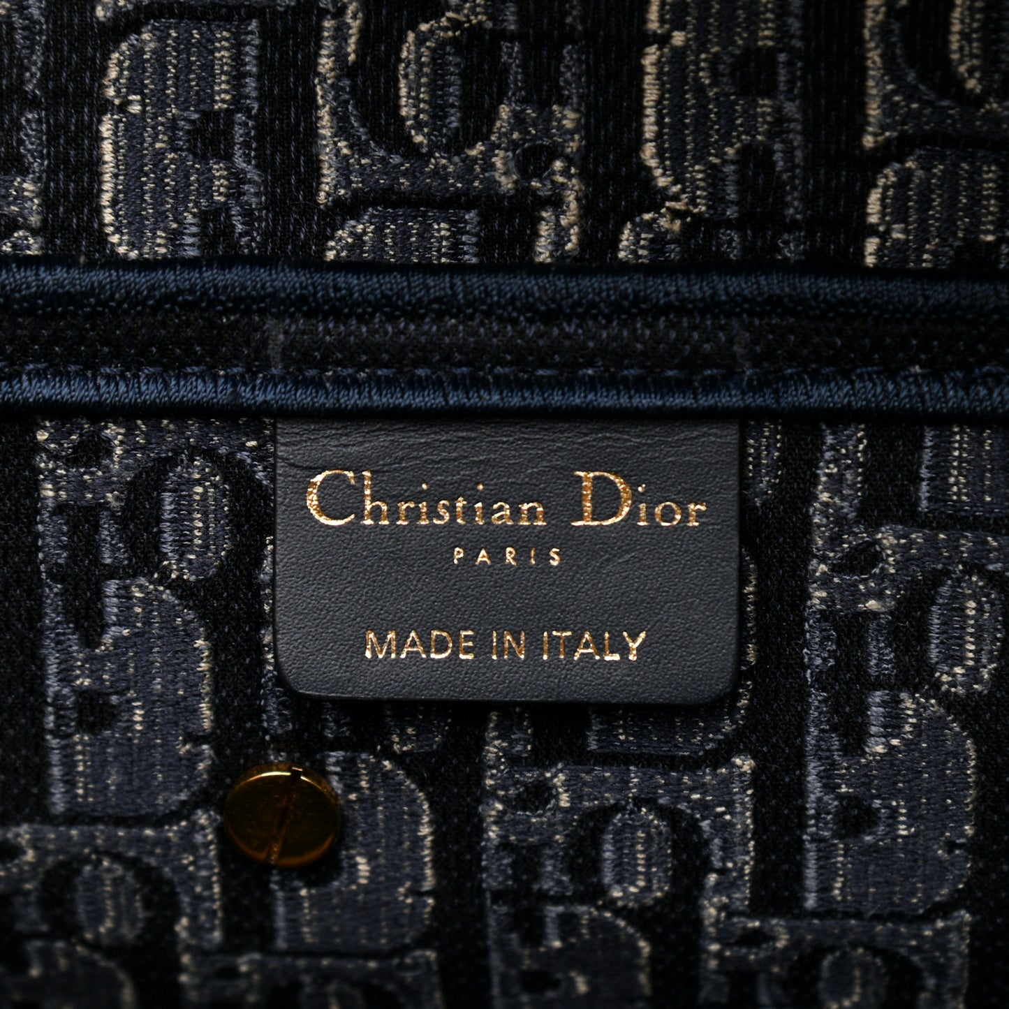 Velvet Oblique Saddle Bag Blue