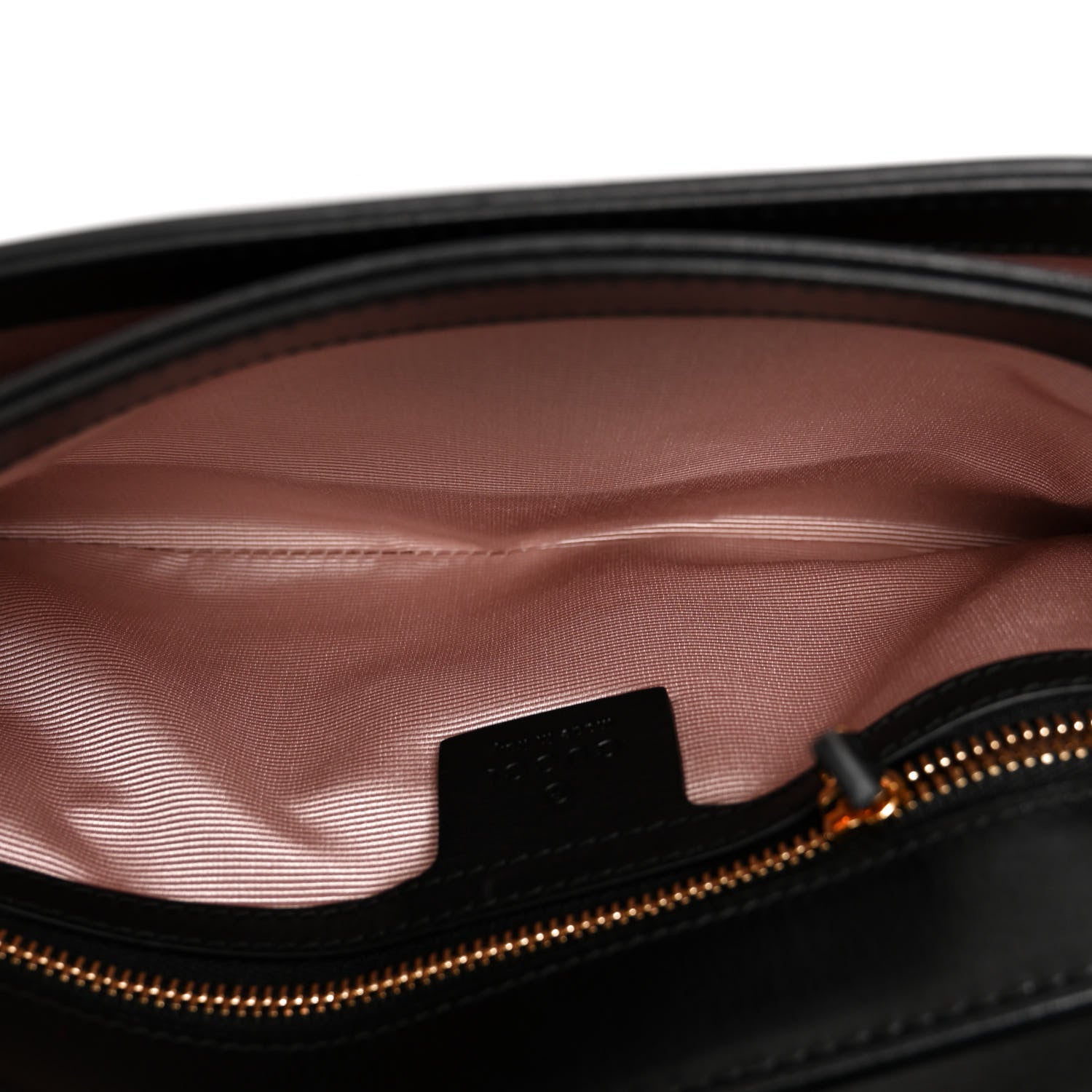 Gucci Vitello Palmellato Lux Small Arli Flap Shoulder Bag Black 5 of 10