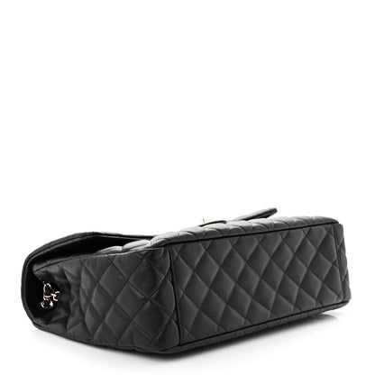 Chanel Caviar Quilted XXL Travel Flap Bag Black 4 of 11