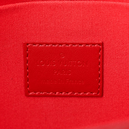 Louis Vuitton Vernis Felicie Pochette Chain Wallet Cherry 7 of 13