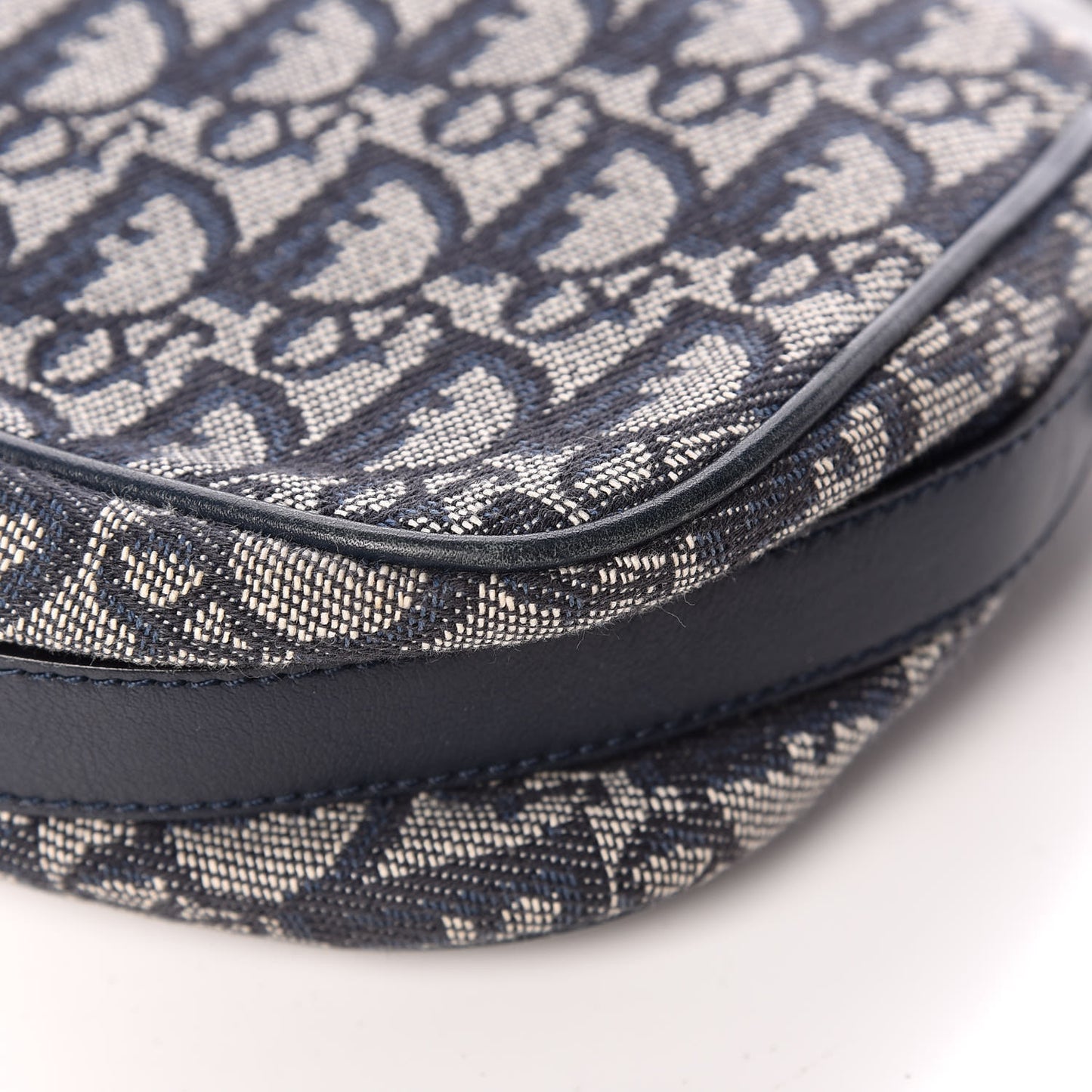 Monogram Charm Shoulder Bag Navy