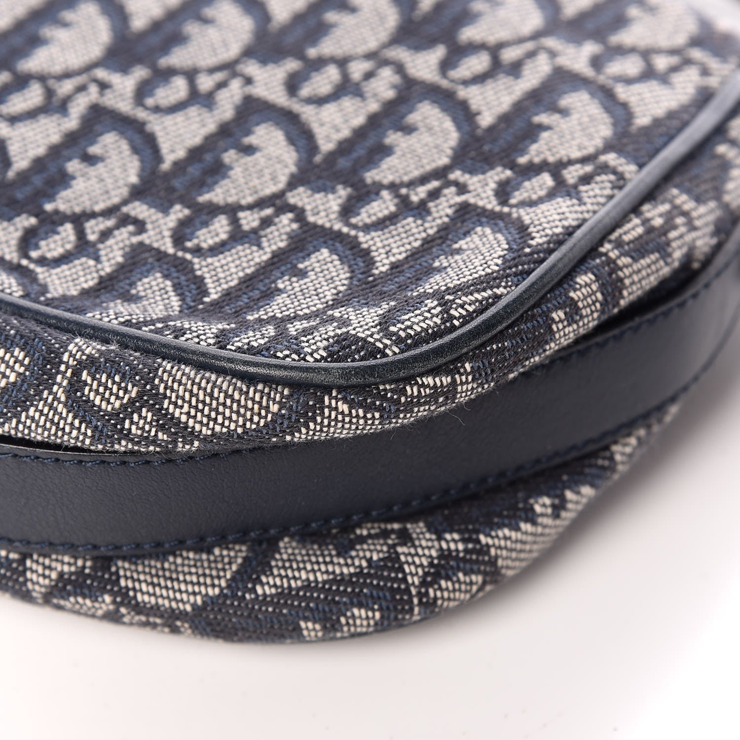 Christian Dior Monogram Charm Shoulder Bag Navy 19 of 21