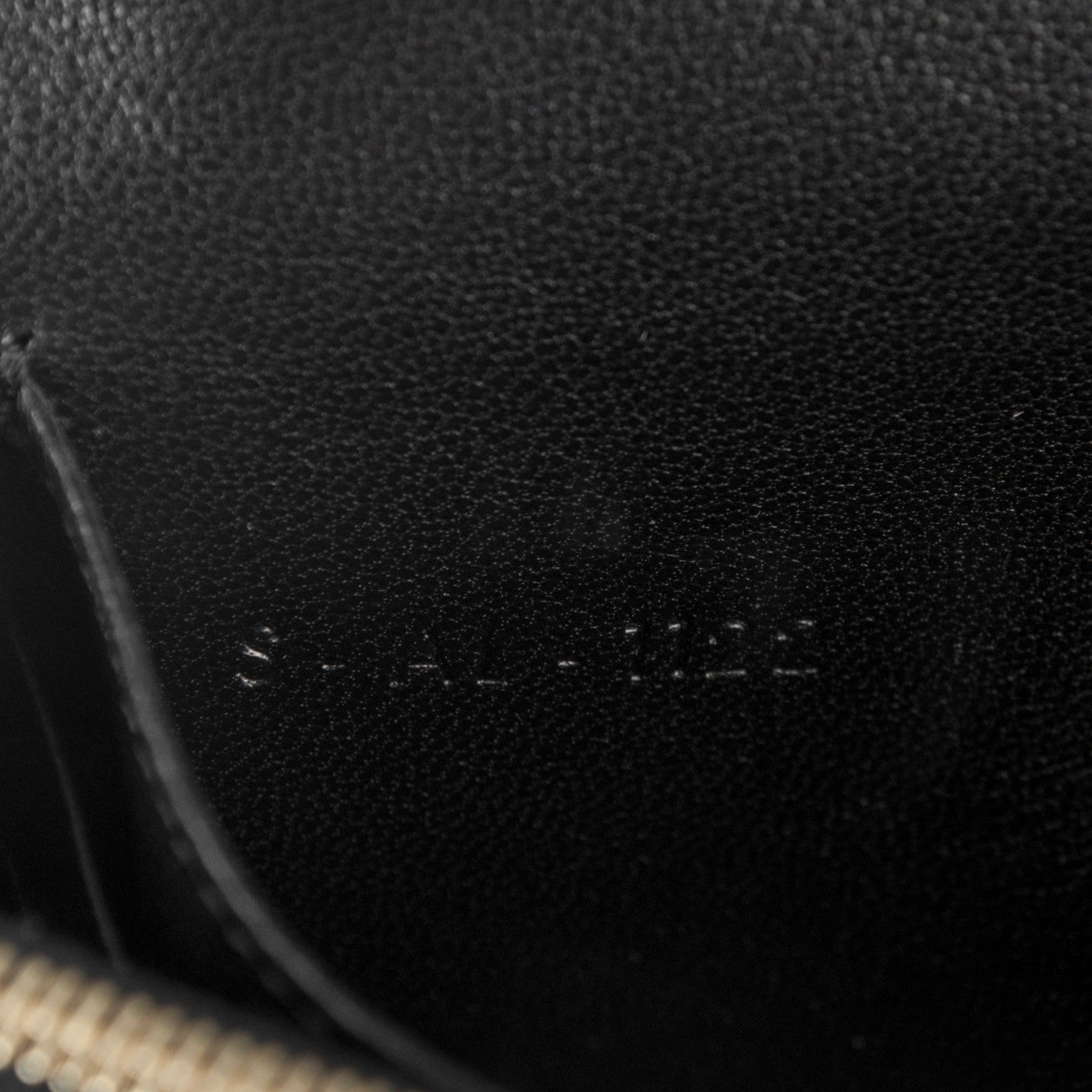 Celine Lambskin Large Flap Wallet Black 7 of 7