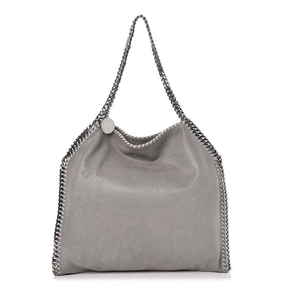 Stella McCartney Shaggy Deer Small Falabella Tote Light Grey 1 of 8