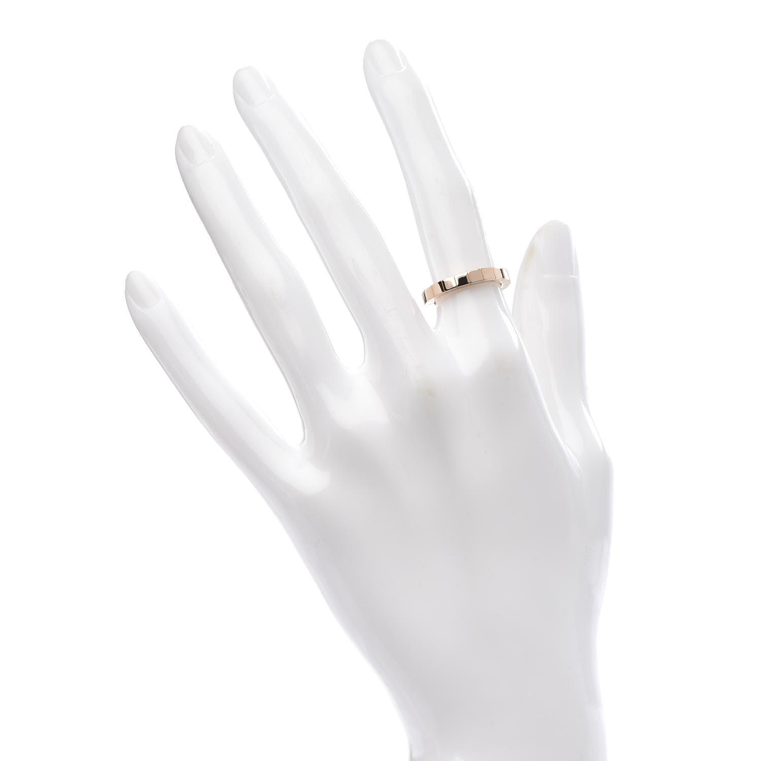Cartier 18K Pink Gold 3mm Lanieres Ring 49 4.75 2 of 4