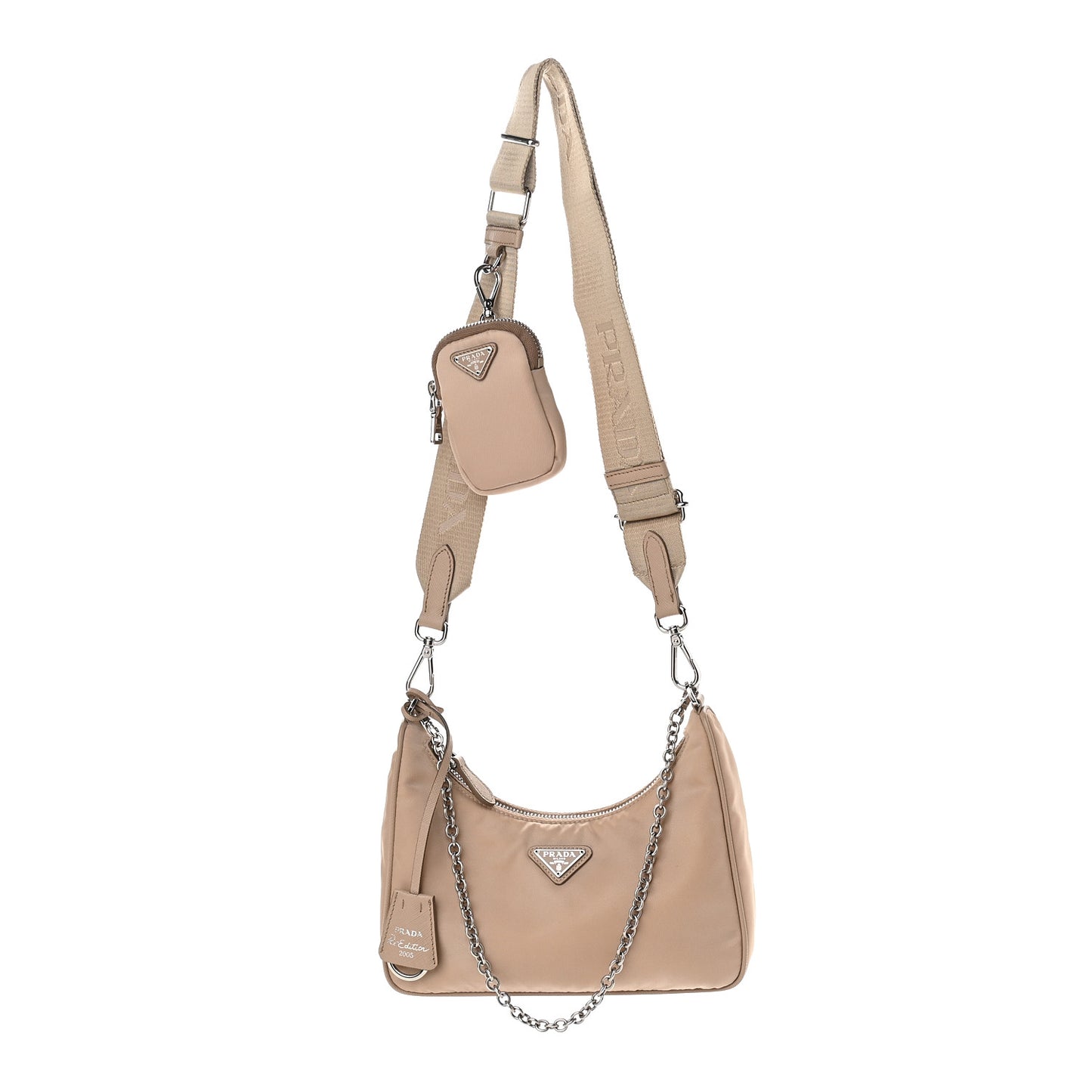 Nylon Re-Edition 2005 Shoulder Bag Cammeo