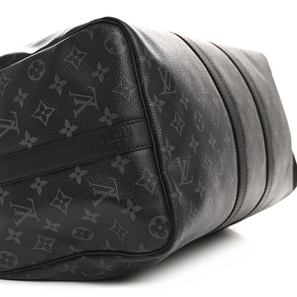 Louis Vuitton Monogram Eclipse Keepall Bandouliere 45 8 of 11