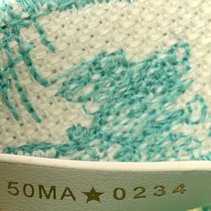 Christian Dior Canvas Embroidered Medium Dioriviera Toile De Jouy Book Tote Aquamarina 7 of 13