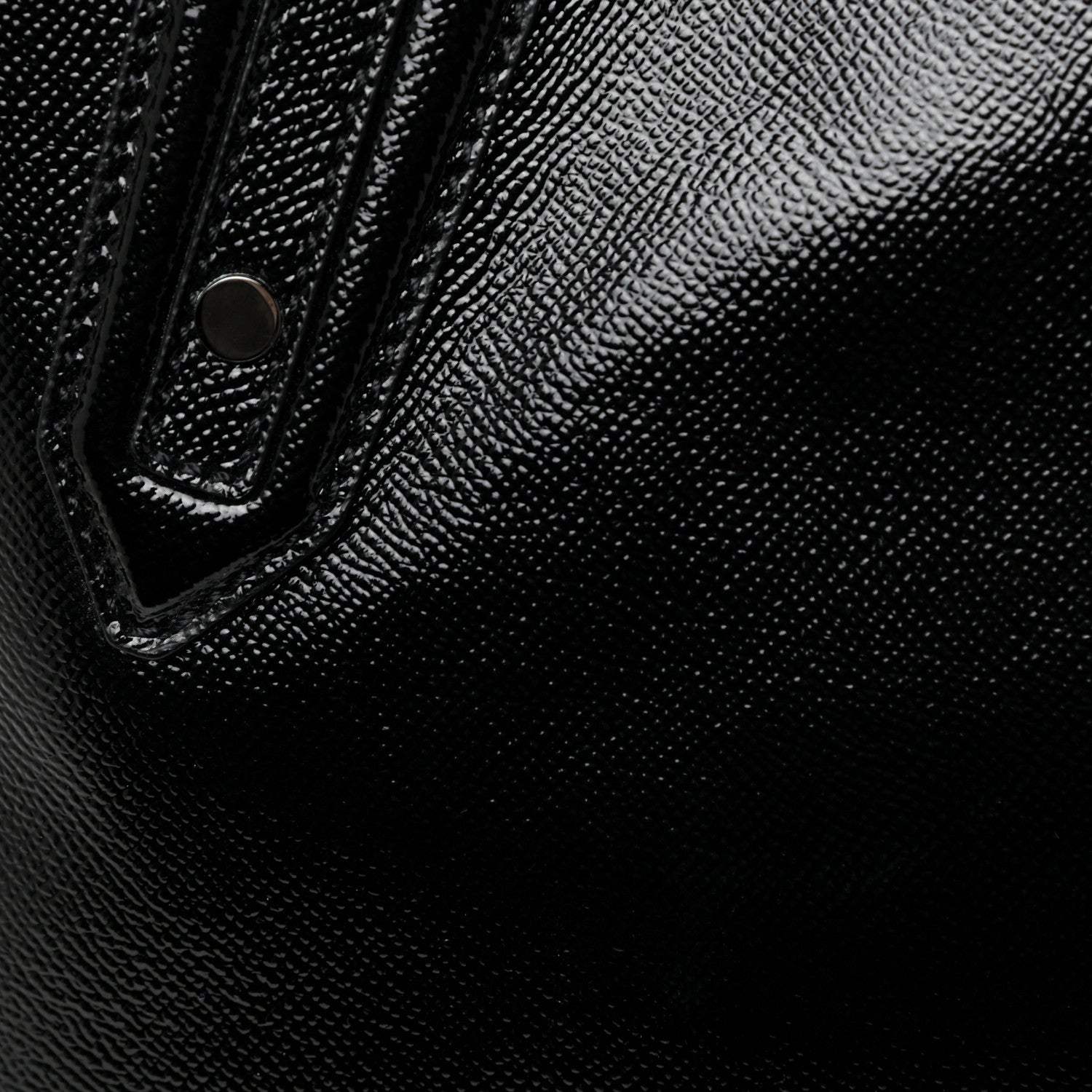 Burberry Patent Large Somerford Tote Black 12 of 20