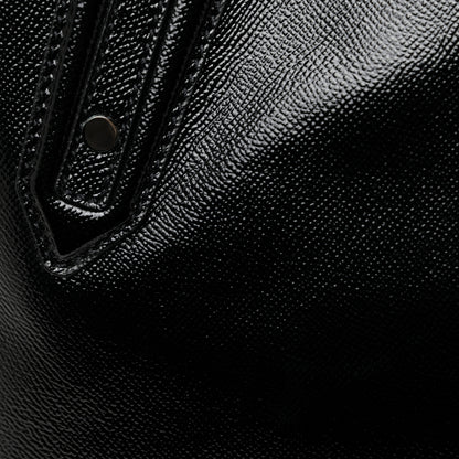 Burberry Patent Large Somerford Tote Black 12 of 20