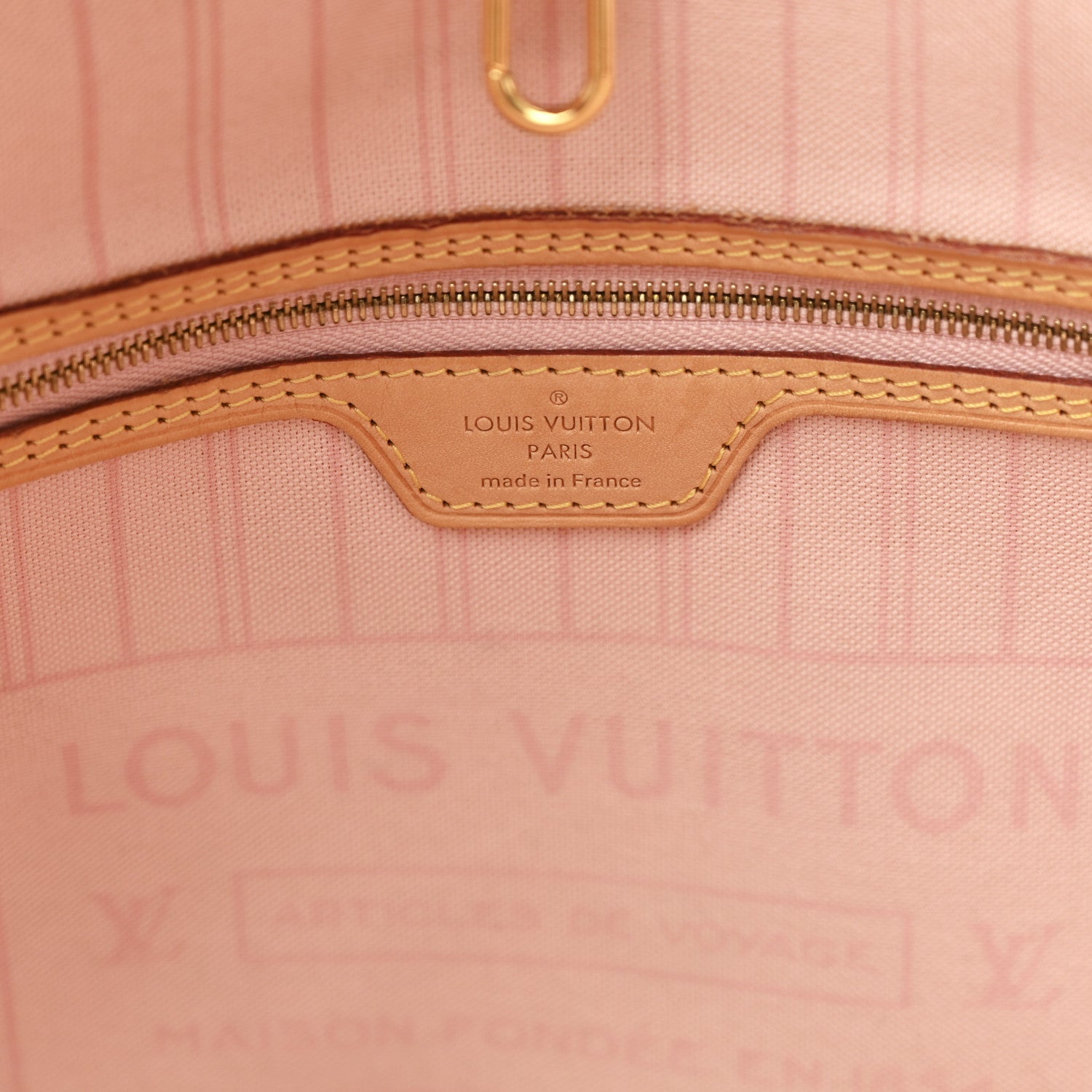 Louis Vuitton Damier Azur Neo Neverfull MM Rose Ballerine 8 of 13