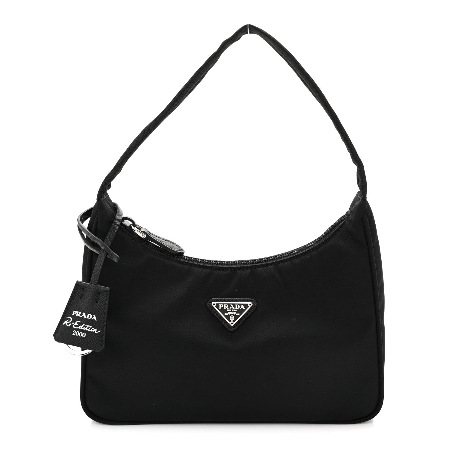 Prada Tessuto Nylon Mini Re-Edition 2000 Bag Black 1 of 11