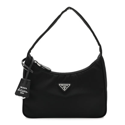 Prada Tessuto Nylon Mini Re-Edition 2000 Bag Black 1 of 11
