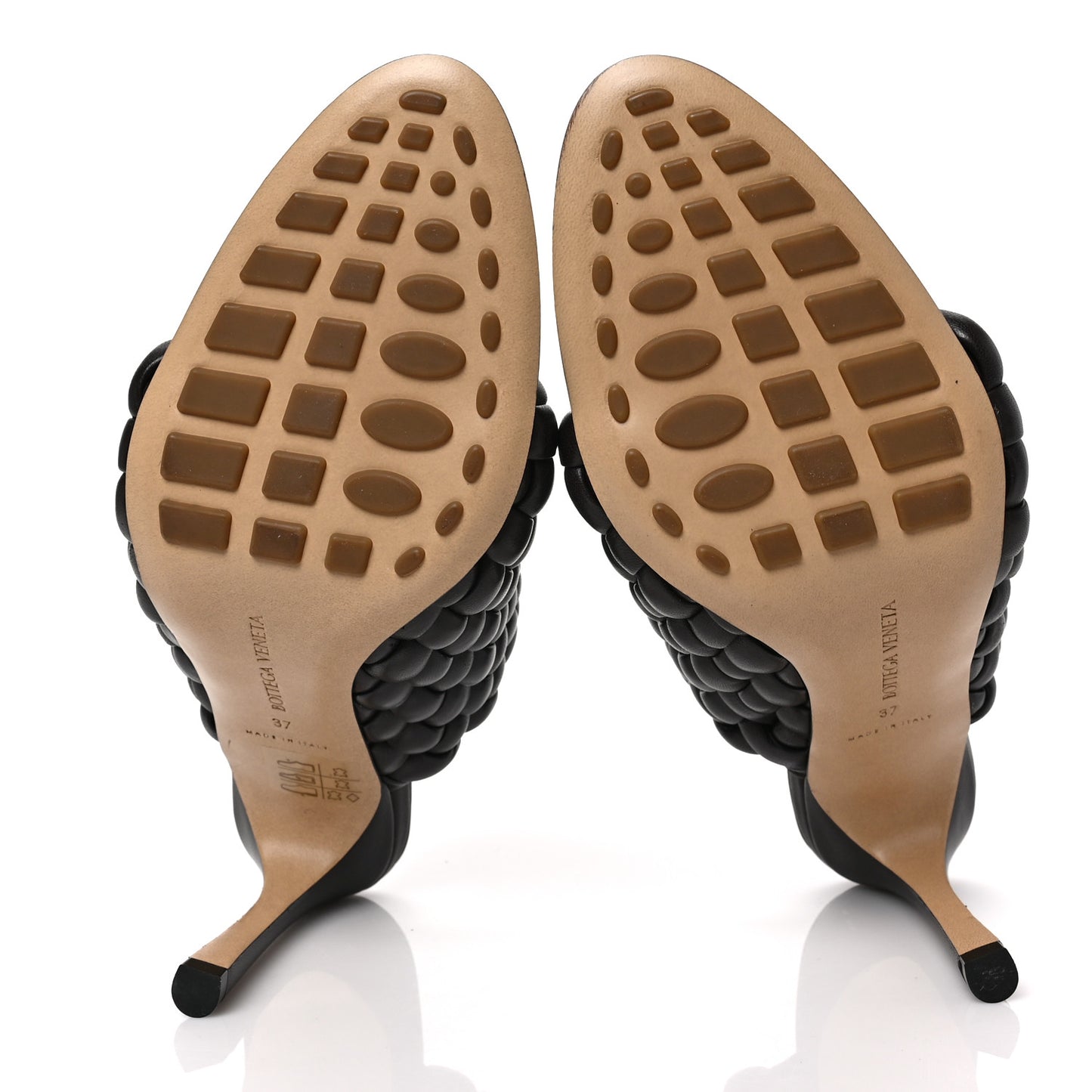 Nappa Padded Intreccio The Curve Sandals 37 Fondant