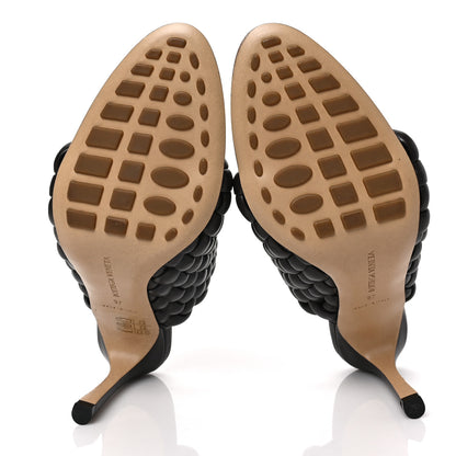 Bottega Veneta Nappa Padded Intreccio The Curve Sandals 37 Fondant 5 of 8