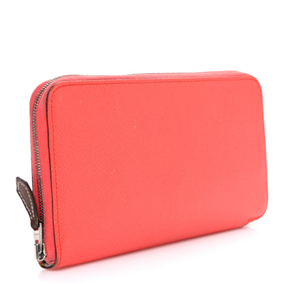 Hermes Epsom Silk'In Wallet Rose Jaipur 3 of 7