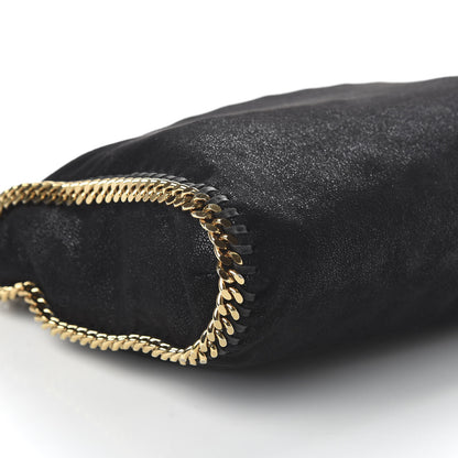 Stella McCartney Shaggy Deer Falabella Fold Over Tote Black 7 of 10