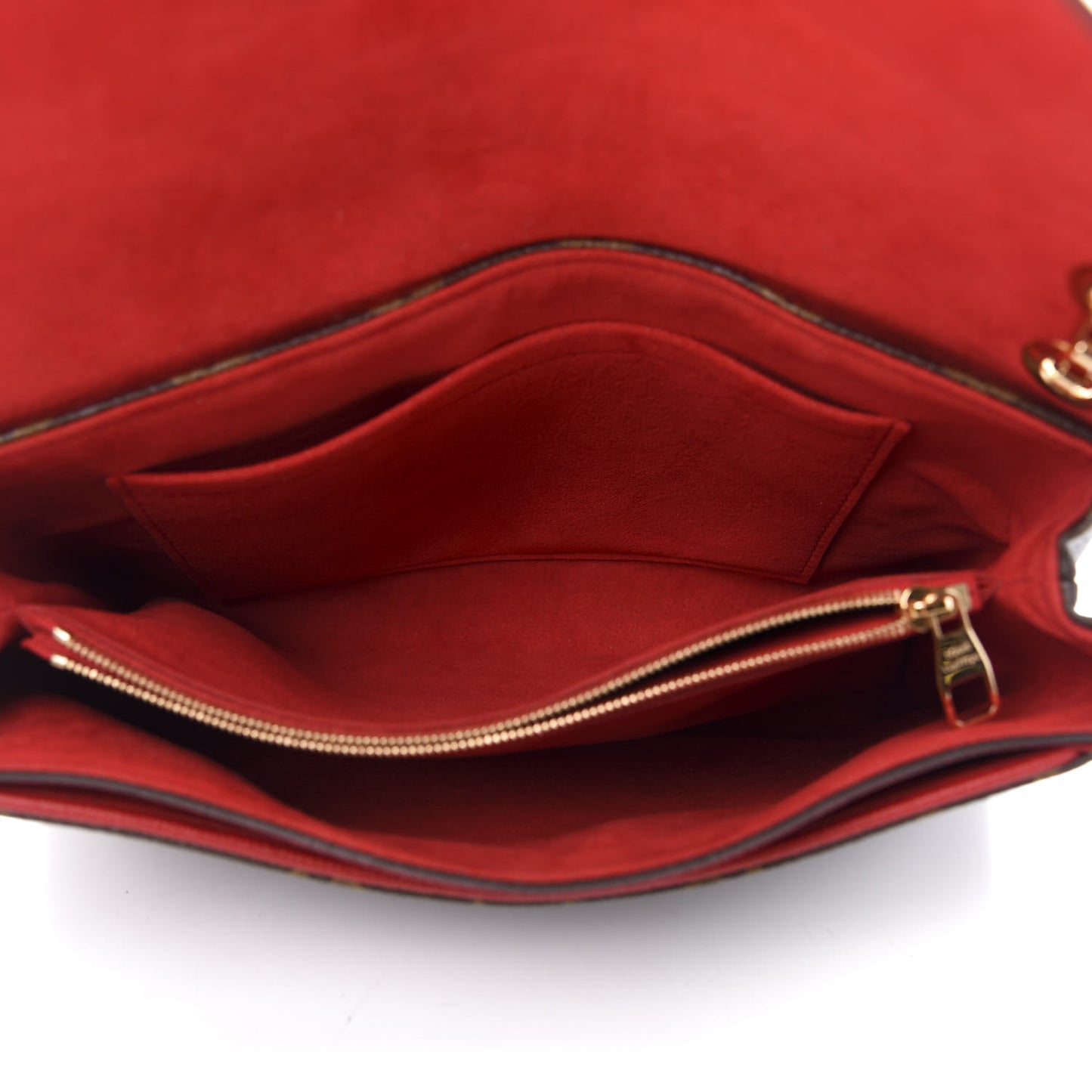 Monogram Pallas Chain Cherry