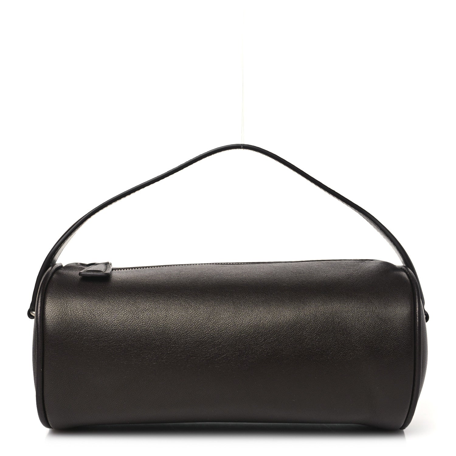 The Row Nappa Round 90's Bag Dark Brown 1 of 9