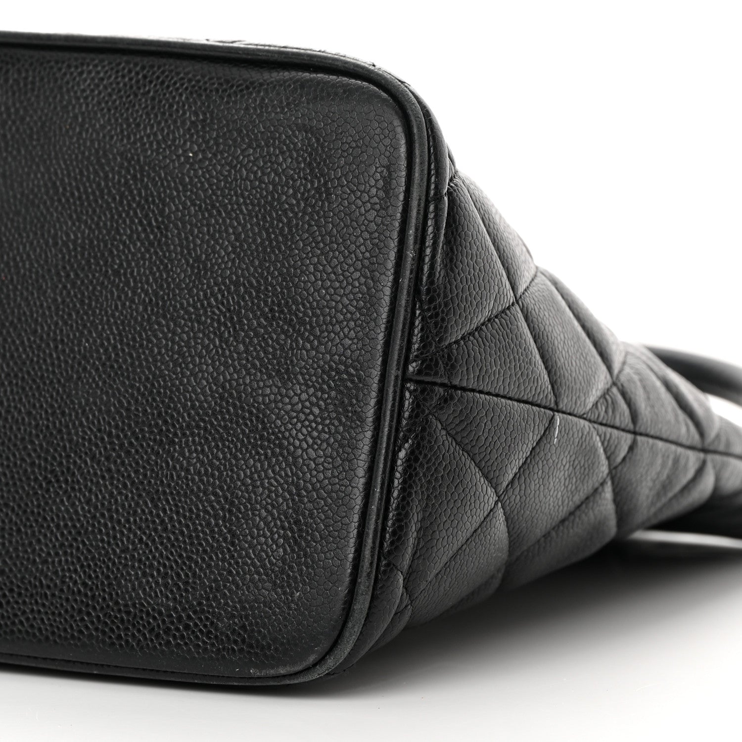 Chanel Caviar Quilted Medallion Tote Black 10 of 20