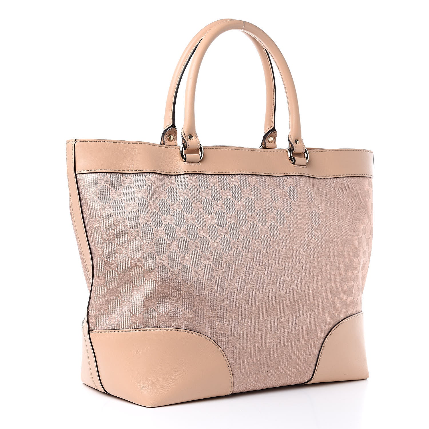 Gucci Monogram Lovely Heart Top Handle Pink 3 of 13