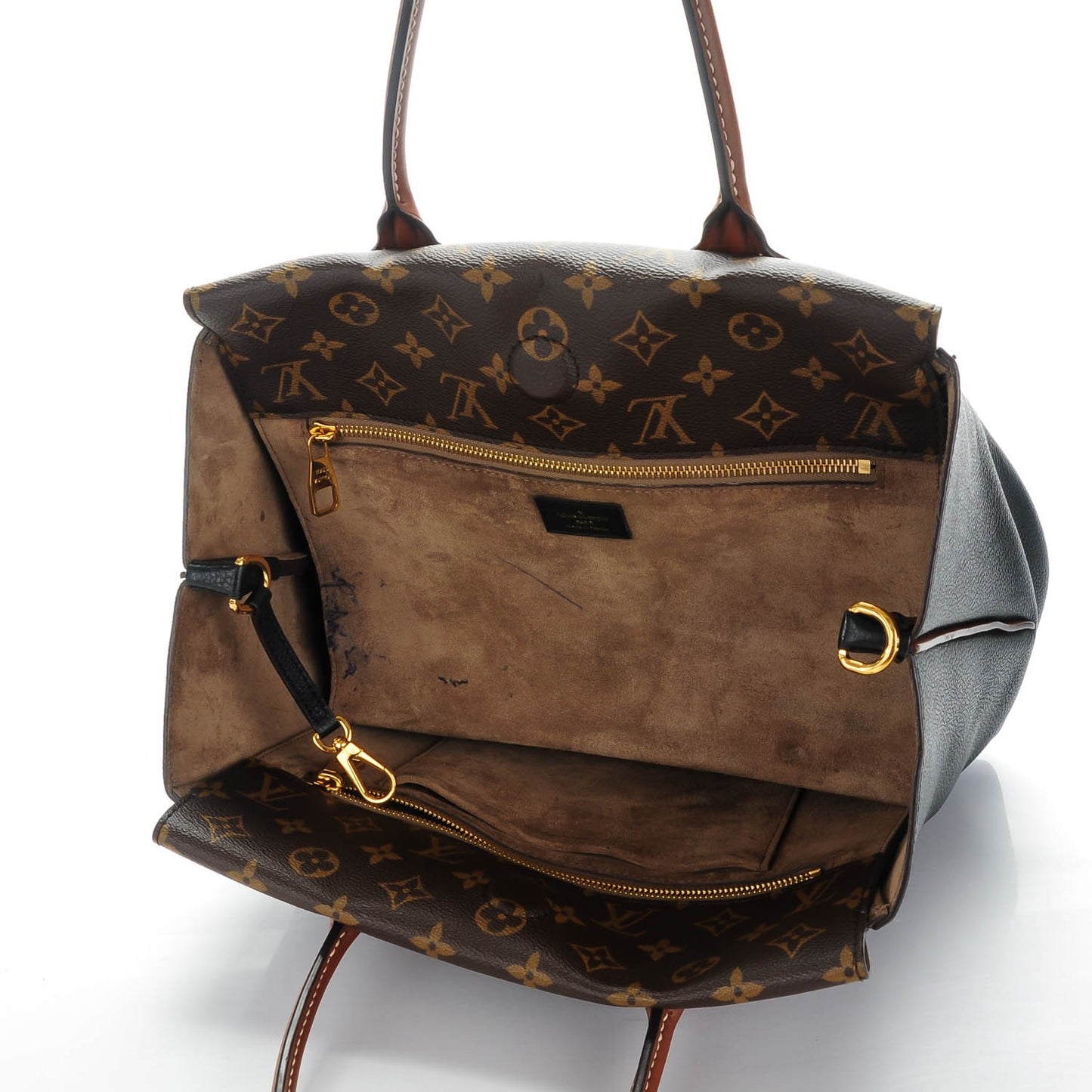 Monogram Tote W PM Black