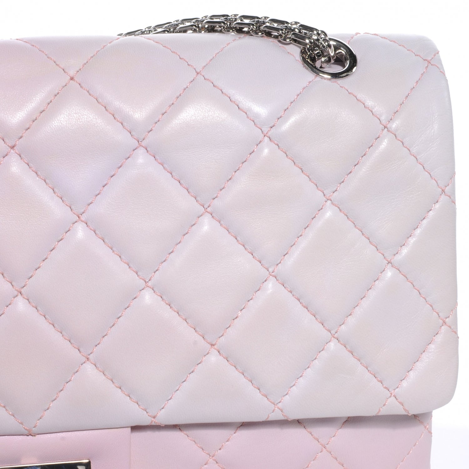 Chanel Lambskin 2.55 Reissue 226 Pink Degrade 7 of 10
