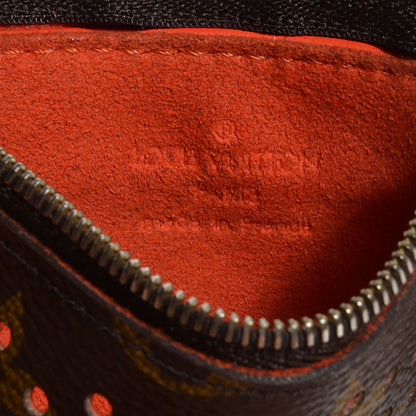 Louis Vuitton Monogram Perforated Key Pouch Orange 6 of 7