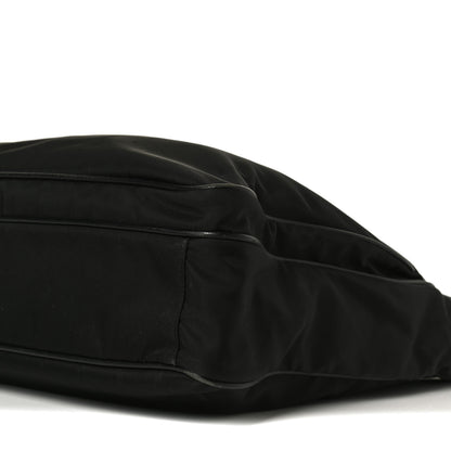 Prada Tessuto Nylon Saffiano Shopping Tote Black 5 of 15