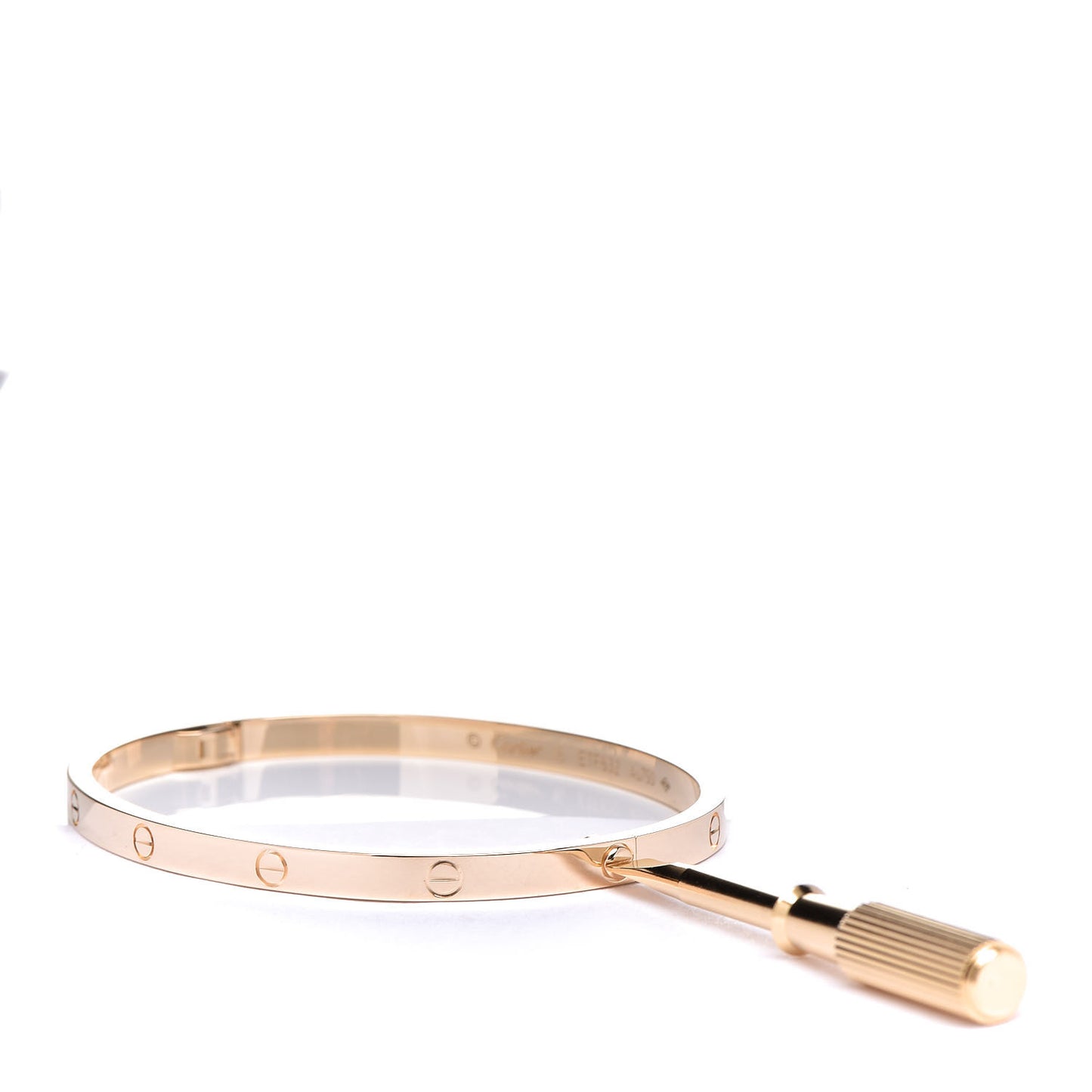 18K Yellow Gold Small LOVE Bracelet 16